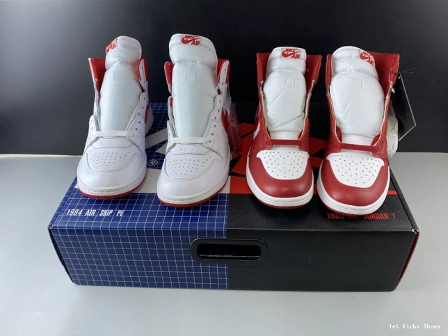 1st Kicks Shoes Retro Pack Ship High Air New Nike Jordan 1 Beginnings & CT6252-900 0816